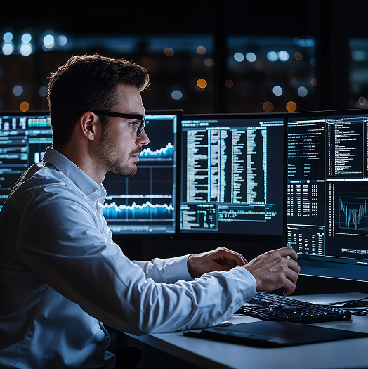 Website uptime monitoring system